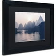 thumbnail image 2 of Trademark Fine Art "Early Sunrise" Canvas Art by Philippe Hugonnard, Black Matte, Black Frame, 2 of 4