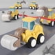 thumbnail image 5 of Vehículos de construcción de ingeniería de tipo empuje de dibujos animados Decoración de juguete Coches de granja Modelo Educación temprana Niños Niños Regalo de bebé Rodillo de camino AweSitey FN000742-04B, 5 of 7