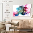 thumbnail image 5 of Elephant Stock Borealis I Wall Art - Horizontal Canvas Wall Art - Living Room Wall Decor - Abstract Canvas - Pink And Turquoise Decor By Jennifer Goldberger - 39" x 26", 5 of 8