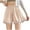 Black, variant on Women's Fashionable Solid Color Lace Bottom Shorts