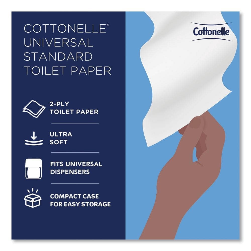 ( Pack of 2) Cottonelle White 2-Ply Bathroom Tissue (20-Pack)