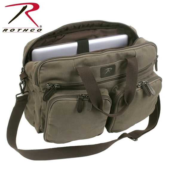 Rothco 17901 Canvas Briefcase Backpack