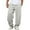 Gray 2, variant on JTieacloth Mens Casual Linen Pants Casual Trousers With Pleated Detail And Side Pockets Comfortable Relaxed Fit Big And Tall Soft Pants Black