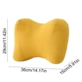 thumbnail image 4 of Sentmoon Couch Cushion Office Chair Lumbar Support Cushion Back Support Pillow Seat Cushion for Prolonged Sitting Suitable for Various Chairs A Cushion To Defend Your Lower Back, 4 of 7