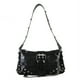 thumbnail image 1 of Bolsa punky de la cadena del de la axila de la moda de las mujeres para las vacaciones diarias del viaje (negro) JShteea Para Estrenar, 1 of 2