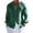 Army Green, variant on Men's Long Sleeve Linen Shirt Turn Down Collar Business Casual Regular Fit for Spring Fall Office Wear,Army Green,L