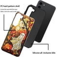 thumbnail image 3 of Case for Samsung Galaxy S23, Halloween Stained Glass Autumn Phone Case Military-Grade Drop Protection Cover for Women Girl - Glossy, 3 of 7