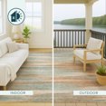 thumbnail image 5 of Addison Rugs Chantille Indoor/Outdoor Transitional Modern Seafoam Machine Washable Rectangle Rug, 3' x 5', 5 of 10