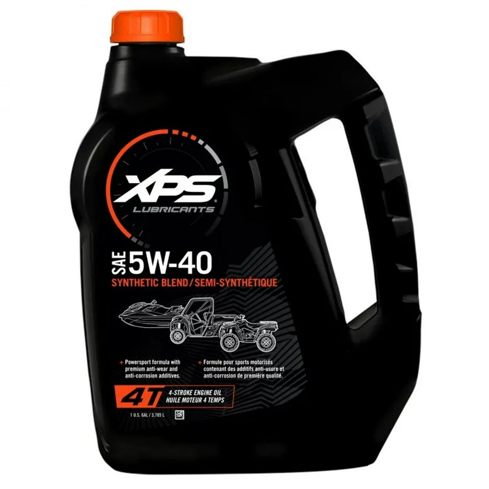 SeaDoo New OEM, 1 Gallon 4Stroke 5W40 Synthetic Blend Oil, 293600122 779134