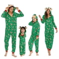 thumbnail image 4 of Conjunto de pijamas de Navidad para la familia, trajes a juego para la familia, ciervos, madre, niños, adultos, bebés, ropa familiar, 2023, 4 of 4