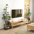 thumbnail image 5 of Plant Stand Indoor with Grow Light, 8 Tiered 64" Tall Indoor Plant Shelves for Multiple Plants, Large Metal Plant Shelf, Lighted Plant Stand for Indoor, Balcony, Living Room, 5 of 7