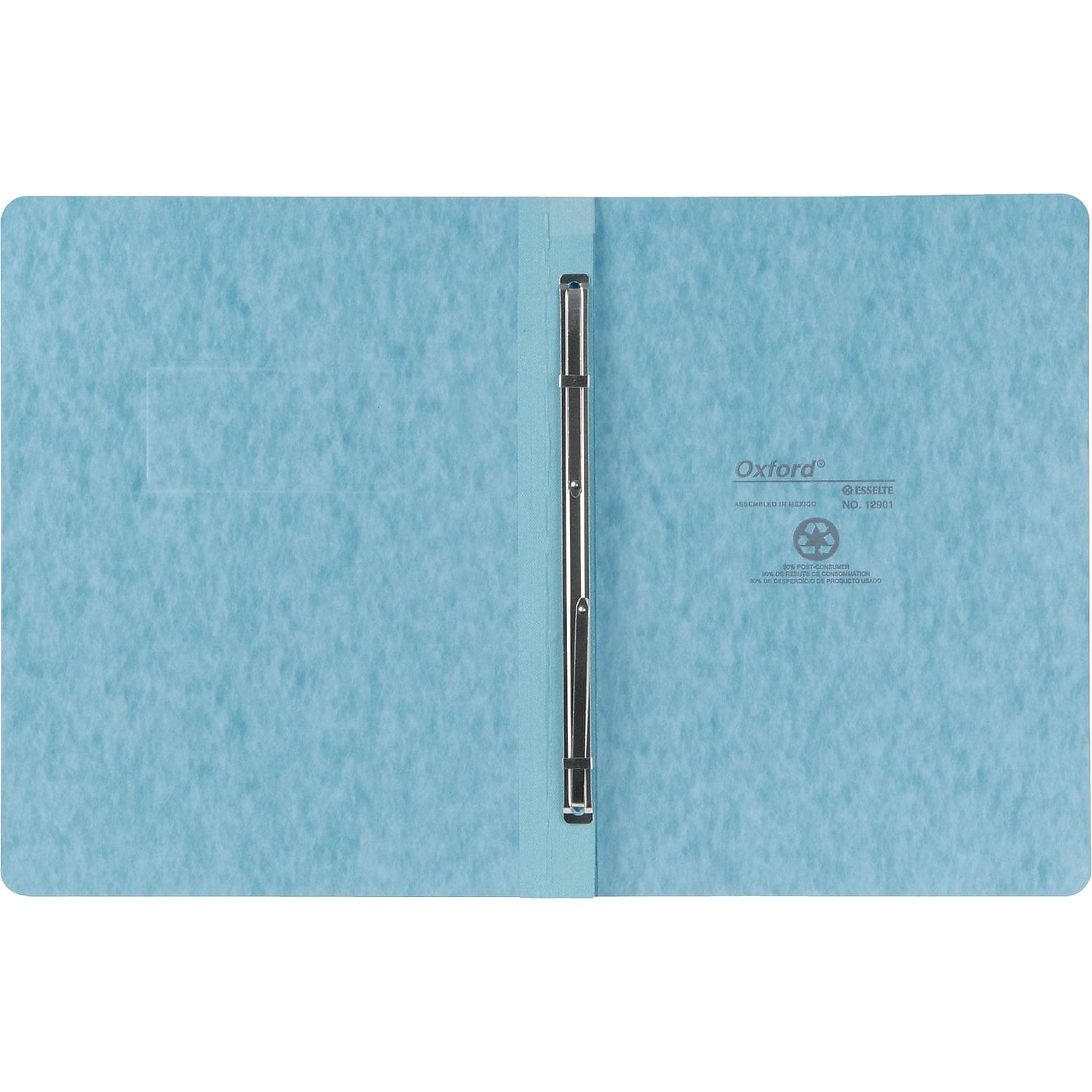 Oxford Pressboard Report Cover 2 Prong Fastener Letter 3