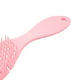thumbnail image 6 of Unique Bargains Hair Comb Shower Detangler Need to Vent Detangling Brush Rubber Pink, 6 of 6
