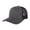 Gray, variant on TOPTIE 5 Panel Baseball Cap Suedette Front Mesh Back Adjustable Unisex Snapback Hat-Khaki/Blue