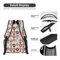 thumbnail image 4 of Disketp Colorful Donuts Backpack for Women and Men, Lightweight Laptop Book Bag, Backpack for College -One Size, 4 of 6