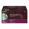 Product of Starbucks Sumatra Coffee (72 K-Cups) - Single-Serve Cups & Pods [Bulk Savings]