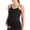 Black, variant on Times Two Maternity Side Ruched Cami
