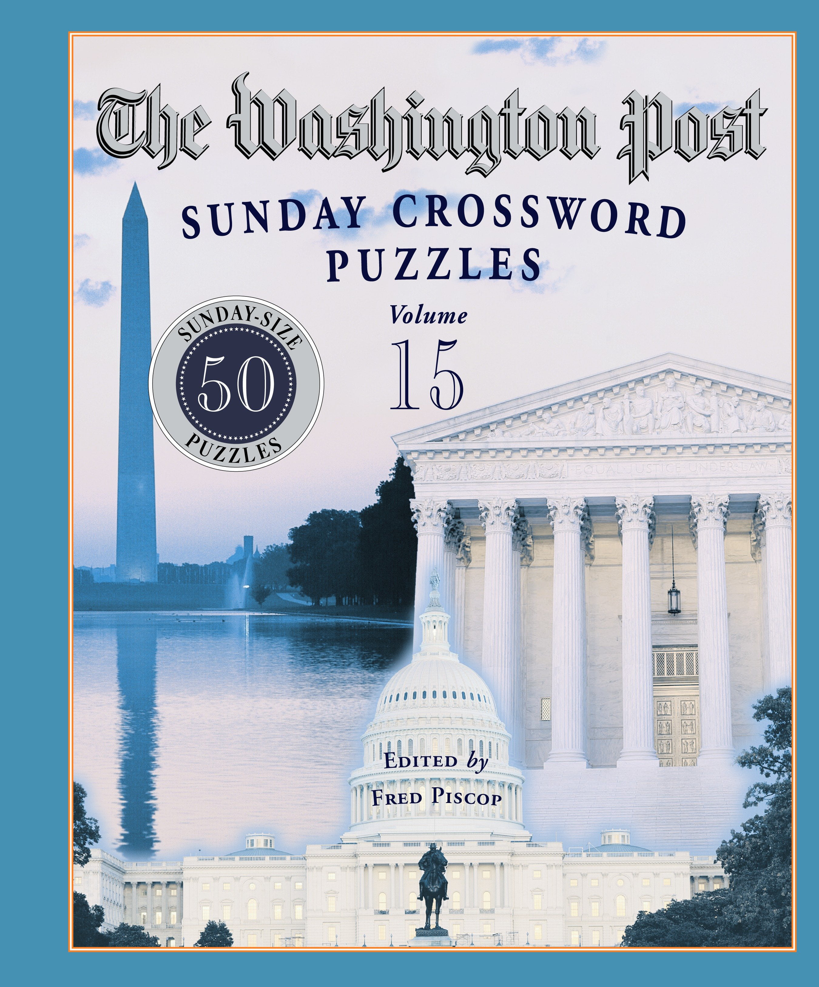 The Washington Post Sunday Crossword Puzzles Volume 15 Walmart com