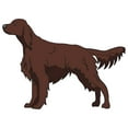 thumbnail image 2 of Irish Setter Decal | Indoor/Outdoor | Dog Lover Super Cute Sticker for SUV Windows, Dorm Rooms, Bedroom, Offices | SignMission personalized gift | 18", 2 of 2