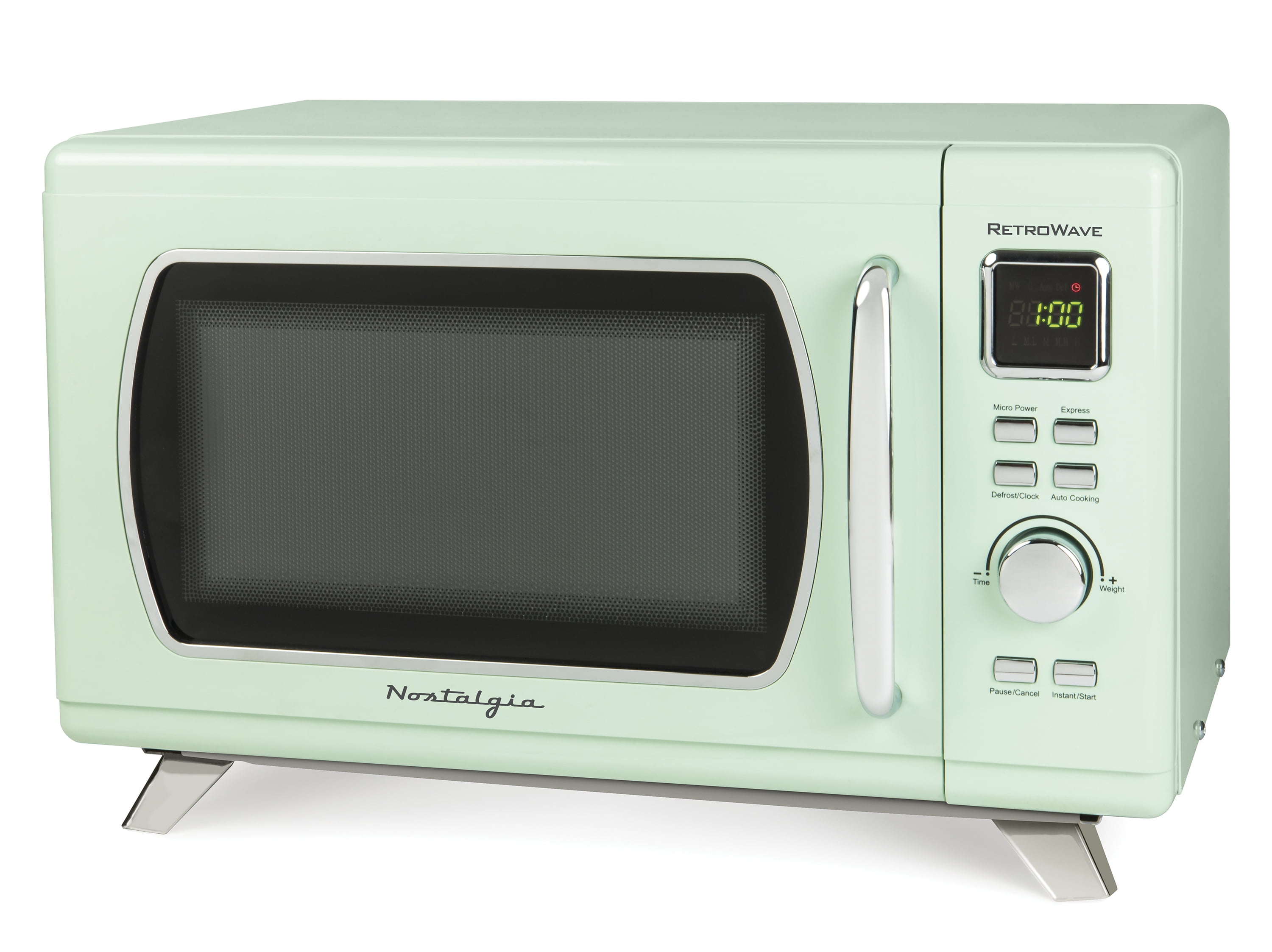 retro style microwave