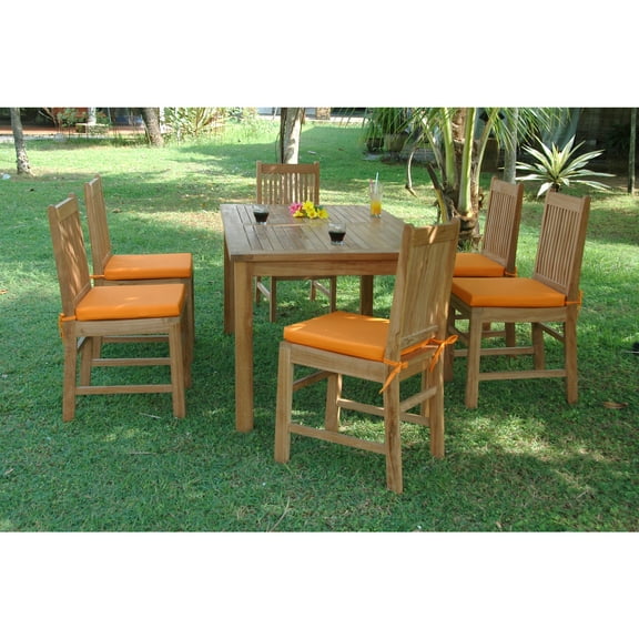 Anderson Teak Montage Saratoga 7-Pieces Dining Set