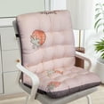 thumbnail image 6 of Kezqiaxn Rocking Chair CushiOffice Computer Chair Pad for Home Use, Tufted Corduroy Floor Cushions for Living Room Tatami Skin-Friendly Breathable Recliner Pads 39.37*17.71Inch Light Pink, 6 of 7