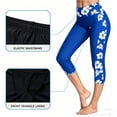 thumbnail image 6 of Frostluinai Swim Pants for Women High Waisted Tummy Control Swim Capris Boho Floral Print Swim Shorts Swimming Leggings for Summer Beach Vacation Multicolor XXL, 6 of 9
