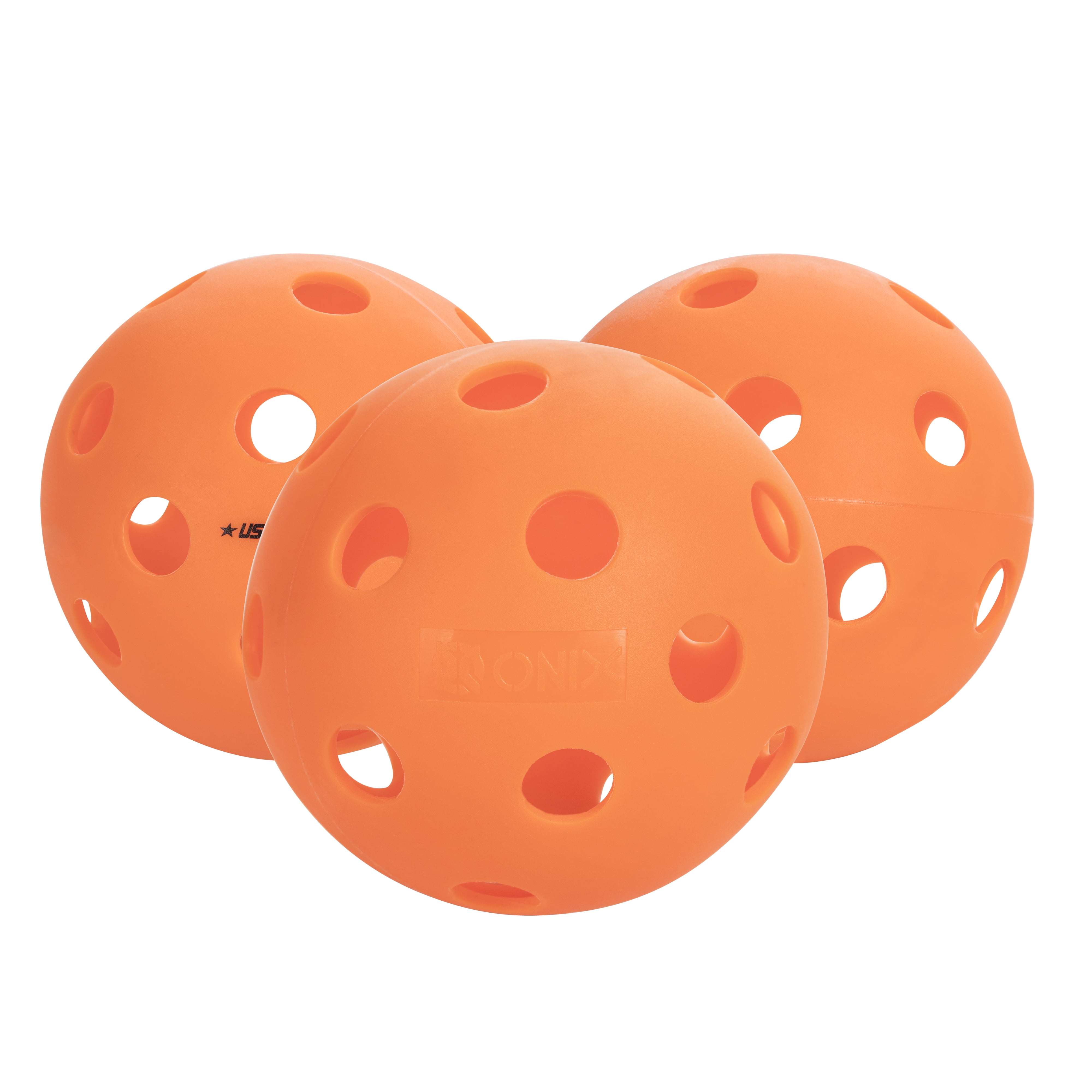Onix Fuse Indoor Pickleball Balls, 3 Pack