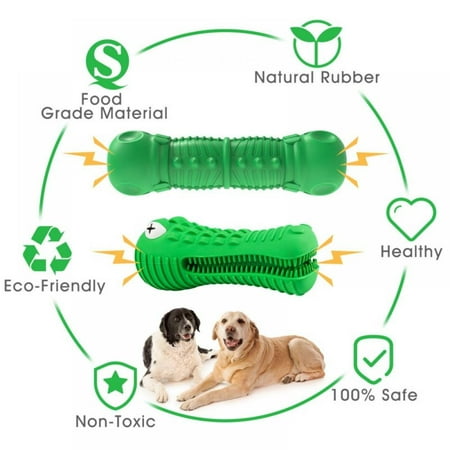 

Dog Pet Chew Toy For Aggressive Chewers Large Breed Squeaky Dog Toys For Medium Large Dogs Cleaning Oral Dental Care Toy