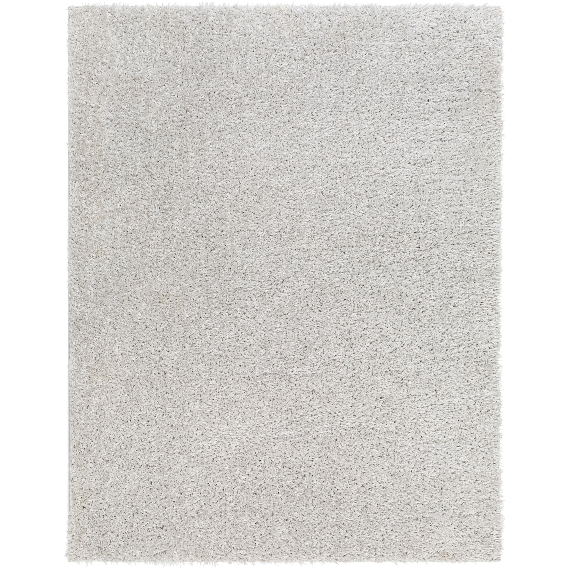 Artistic Wavers Moda Shag Area Rug, 9'2" x 12', Light Gray