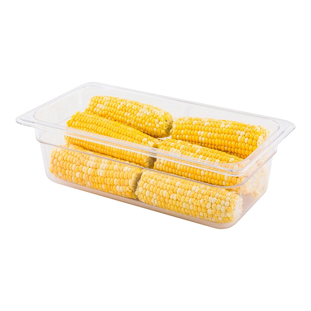 Cold Food Pan Plastic Cold Food Storage Container 1/3 Size 4