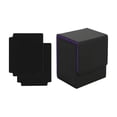 thumbnail image 2 of S SERENABLE Card Deck Box Card Deck Case Collectible Game with Dividers Card Storage Box Black, 2 of 9