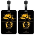 thumbnail image 1 of Drunk Kitty - Luggage ID Tags / Suitcase Identification Cards - Set of 2, 1 of 5