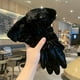 thumbnail image 3 of Gloves for women in winter Korean style cute touchscreen electric bike coldproof plus velvet thickened windproof cotton gloves, 3 of 4