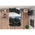 thumbnail image 2 of 3D Sky Mountain Scenic Funda nórdica Set Ropa de cama Set Funda nórdica Fundas de almohada 101, 2 of 3