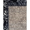 thumbnail image 7 of Unique Loom Sofia Collection Area Rug - Grand (2' x 9' 10" Runner Navy Blue/Ivory), 7 of 7