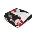 thumbnail image 2 of Manta polar con diseño de muñeco de nieve, muy suave y acogedora, para ropa de cama de hombre, mujer, ancianos y niños. Características: muy suave, 50 x 40 pulgadas., 2 of 8