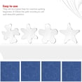 thumbnail image 4 of SDFGTstore Precision Acrylic Quilting Template Ruler Multipurpose Sewing Patchwork Ruler, 4 of 8