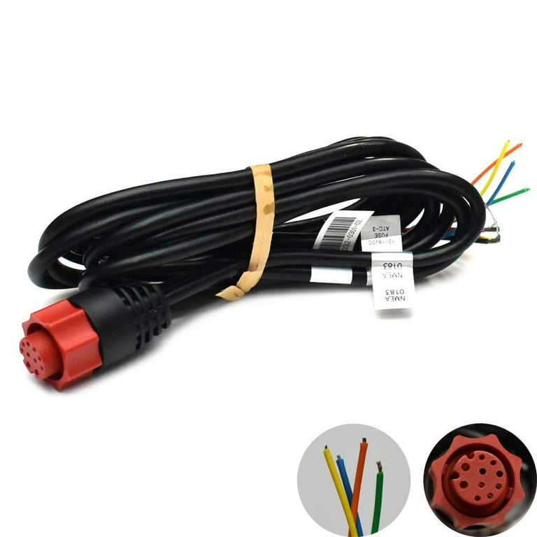 Lowrance Boat Display Power Cable 000-0127-49 | NMEA 0183 Ranger