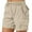 Z4 Beige, variant on Women's Board Shorts Jean Shorts Shorts For Women Cargo Shorts Knee Length 6 Pockets Elastic Waist Long Shorts For Summer Casual,Lee Shorts for Women(Size:XL)