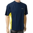 thumbnail image 2 of O'Neill men's 24/7 sun tee King 4X Tall Navy/yellow (4452), 2 of 4