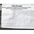 thumbnail image 5 of Sandbags For Flooding - Size: 14" x 26" - White - Sandbags Empty - Sandbags Wholesale Bulk - Sand Bag - Flood Water Barrier - Water Curb - Tent & Store Bags (10,000 Bags), 5 of 11