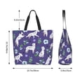 thumbnail image 5 of Kdxio Cute Dog Casual Tote Bags Women Big Capacity Shoulder Bag for Women Travel Shoulder Bags Handbags, 5 of 8