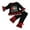 AB11 Black, variant on Bainana Christmas Girl'S Outfits Set Long Sleeve Plaid Print Tops Pants 2 Pieces Clothes Set Toddler Kids Comfortable Outdoor Wear