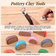 thumbnail image 5 of 2Pc Pottery Carving Tools Sculpture ,9x Mug Handle Forms Molds, 5 of 5
