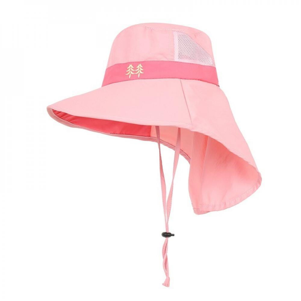 Big sales!!Kid Wide Brim Children Sun Hat Kids Bucket Cap Summer Beach