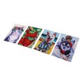 thumbnail image 1 of Bandera De Jardín Para Mascotas, 4 Piezas Bandera De Jardín De Gato De Doble Costura Impresión De Doble Cara Lino Hermoso Resistente A La Intemperie Para Césped Para Patio YLSHRF Otros, 1 of 8