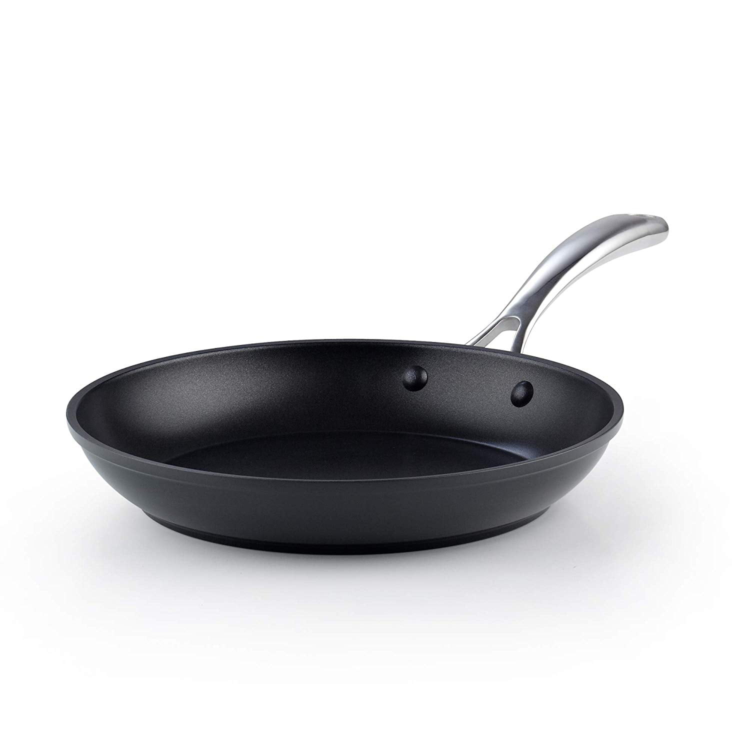 Cooks Standard Frying Omelet Pan, Classic Hard Anodized Nonstick 8-Inch/20cm  Saute Skillet Egg Pan, Black 