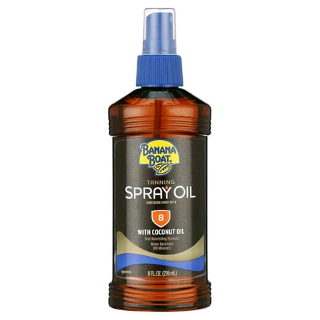 UPC 079656000887 product image for Banana Boat Deep Tanning Oil Sunscreen Pump Spray SPF 8  8 Oz | upcitemdb.com