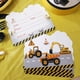 thumbnail image 4 of Juego de vajilla desechable para niños, decoración de fiesta de vehículos de construcción, globos de pancartas, adornos para cupcakes, cumpleaños, 4 of 4